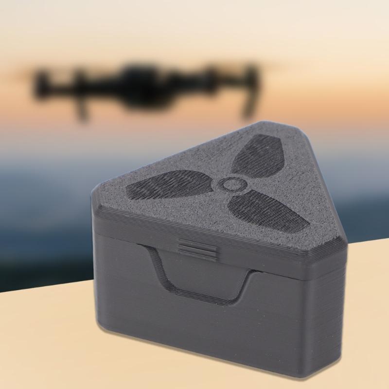 Drones Propellers Storage Case for Drones Paddles 4 Paddle Capacity with Screwdriver Slot Stripe