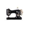 Retro Sewing Machine Brooch: Vintage Lapel Pin & Scarf Accessory for Fall/Winter Clothing
