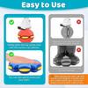 Fantastic Magic Ball, Magic Meta Ball, Magics Bouncing Balls, Dual Form Freely Switchable, Magics Bouncing Balls with 6 Light, Parent-Child Interactiv