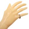 Ring K18 Yellow Gold/sapphire/diamond #6.8(US Size) 6.2g Women Used