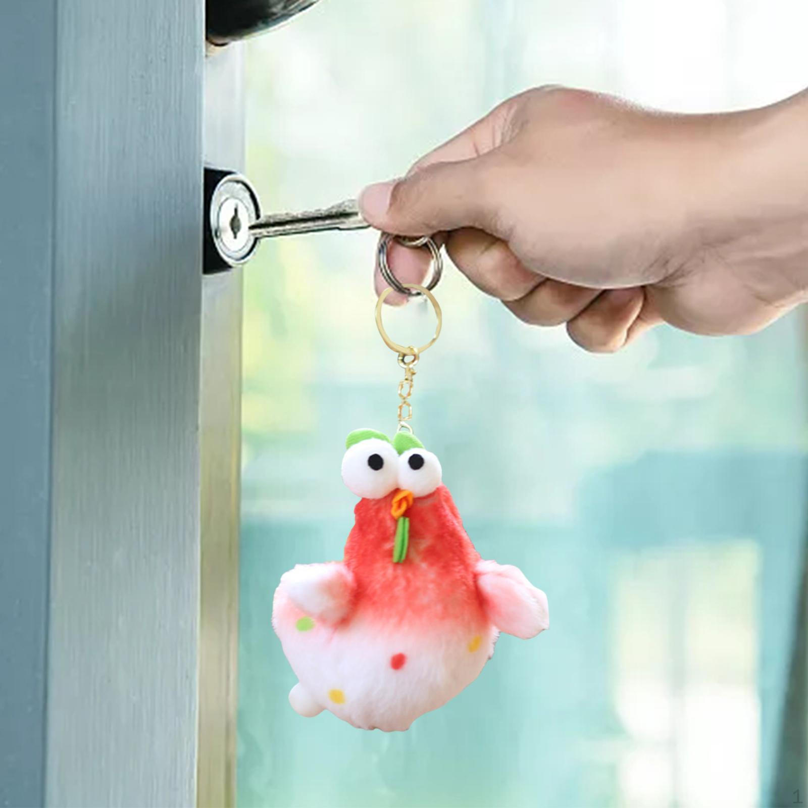 Очаровательный плюшевый брелок с животными — фото 11