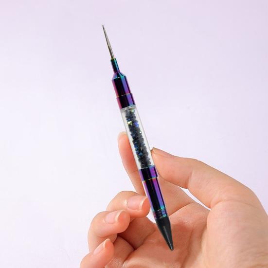 Yousheng Colorful Nail Drawing Pen Create Stunning Nail Art Designs with Ease Multifunctional Nail Pen Beauty Supply