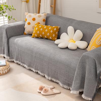 Modern Couch Blanket Solid Color Non-slip Sofa Towel All-inclusive Cover Cloth Northern Europe All-season Universal Sofa Towel