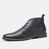 Men's Boots Genuine Leather Men's Ankle Boots Brand Quality Chelsea Boots for Men