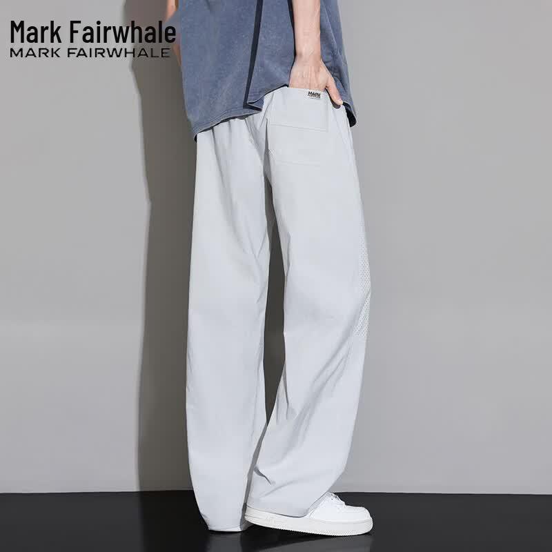 Mark Fairwhale Men's Ice-Feel Casual Sports Pants