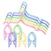10 Pcs Travel Hangers - Portable Folding Clothes Hangers Travel Accessories Foldable Clothes Drying Rack for Travel