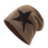 Knit Hat Men Winter Beanie With Fleece Lining For Outdoor Casual Warmth
