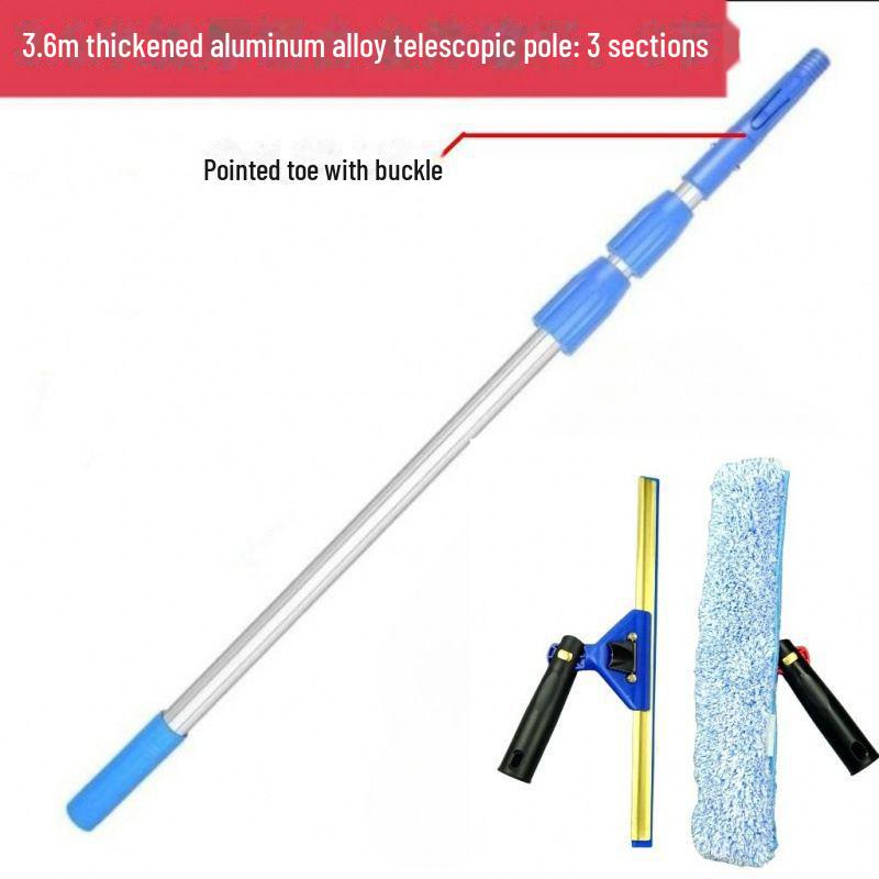 "Universal Glass Scraper & Water Applicator - Copper & Titanium Alloy Window Cleaning Tool"