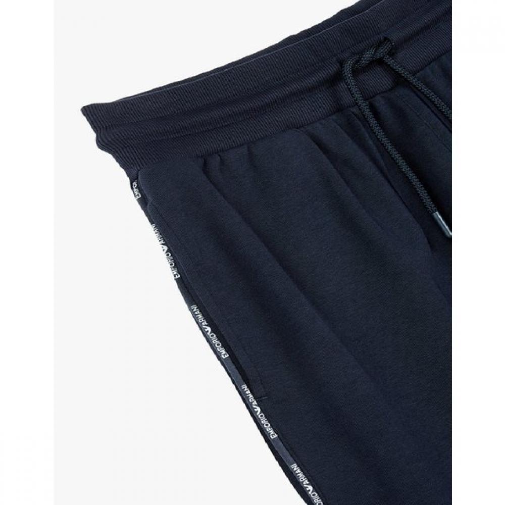 Emporio Armani Men S Lounge ShortS With Logo Trim  0816131003 