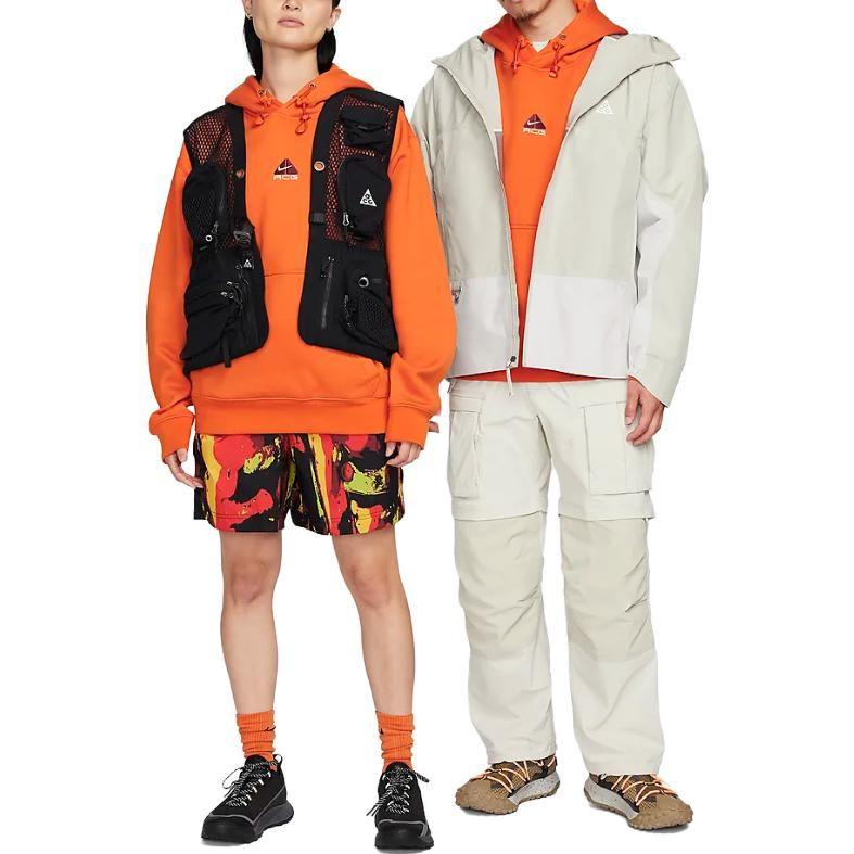 Nike ACG Sweatshirts Unisex Orange Hooded Moderate Regular DH3088-893