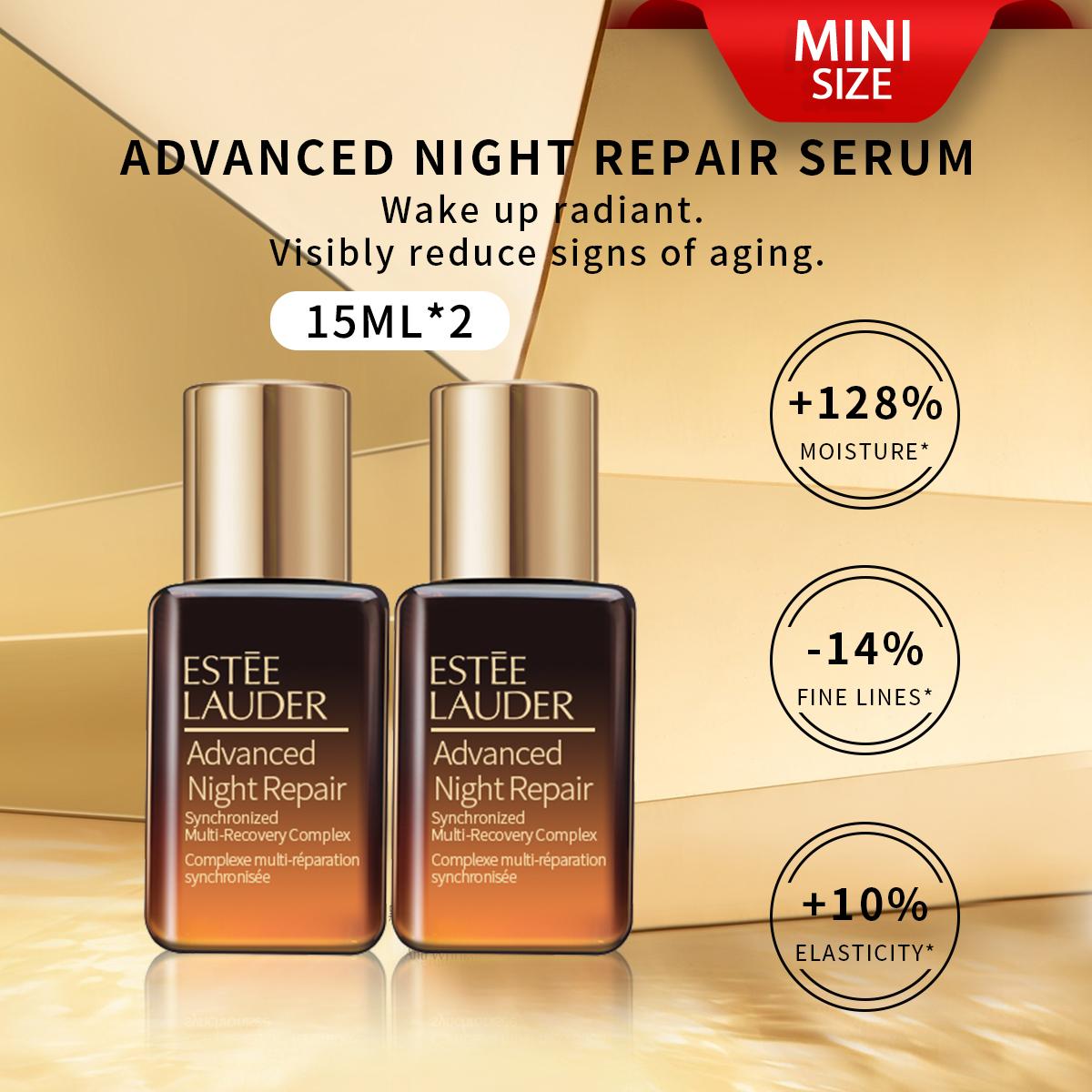 Estée Lauder ANR Сыворотка для мультивосстановления 15 мл - Одинарная/Двойная/Тройная упаковка Антивозрастная сыворотка для лица 0.5 FL.OZ./15ML*2