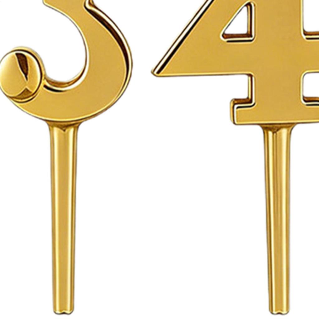 Držáky na narozeninové svíčky s čísly 0-9 na dort 10 kusů Potřeby na narozeninovou oslavu Digitální držáky na svíčky na dort pro oslavu