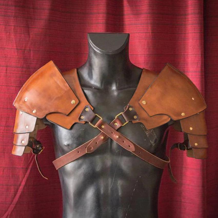 Medieval Viking Knight Pauldrons Cosplay Props