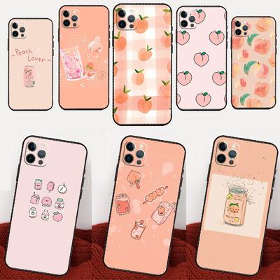 Pink Peaches Aesthetic For Honor Magic 7 Lite 6 8 Pro Case For Honor 200 400 50 70 90 X8c X8b X9a X9b X9c X9d Win RT