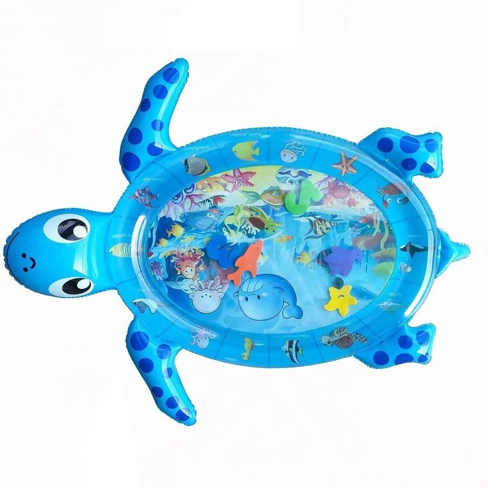 Colorful Inflatable Water Play Mat For Babies Pvc Material Variety Of Designs