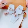 Necklace Packaging Cards 100/200 Pcs Bracelet Display Self-Adhesive Jewelry Selling Card Kraft Paper Tags Keychain Hanging Displays for Chokers