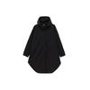 Plus Size Women's Hooded Long Sleeve Midi Trench Coat 300 Jin Fat MM Slimming Jacket