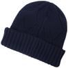 Mizuno Breath Thermo Fluffy Knit and Night Unisex Cap, Moisture-Wicking Heat-Generating, C2JWA602, Blue, (Head Circumference 55-60cm)