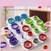 Classic Tic Tac Toe Toy With Color Recognition For Kids Indoor Play