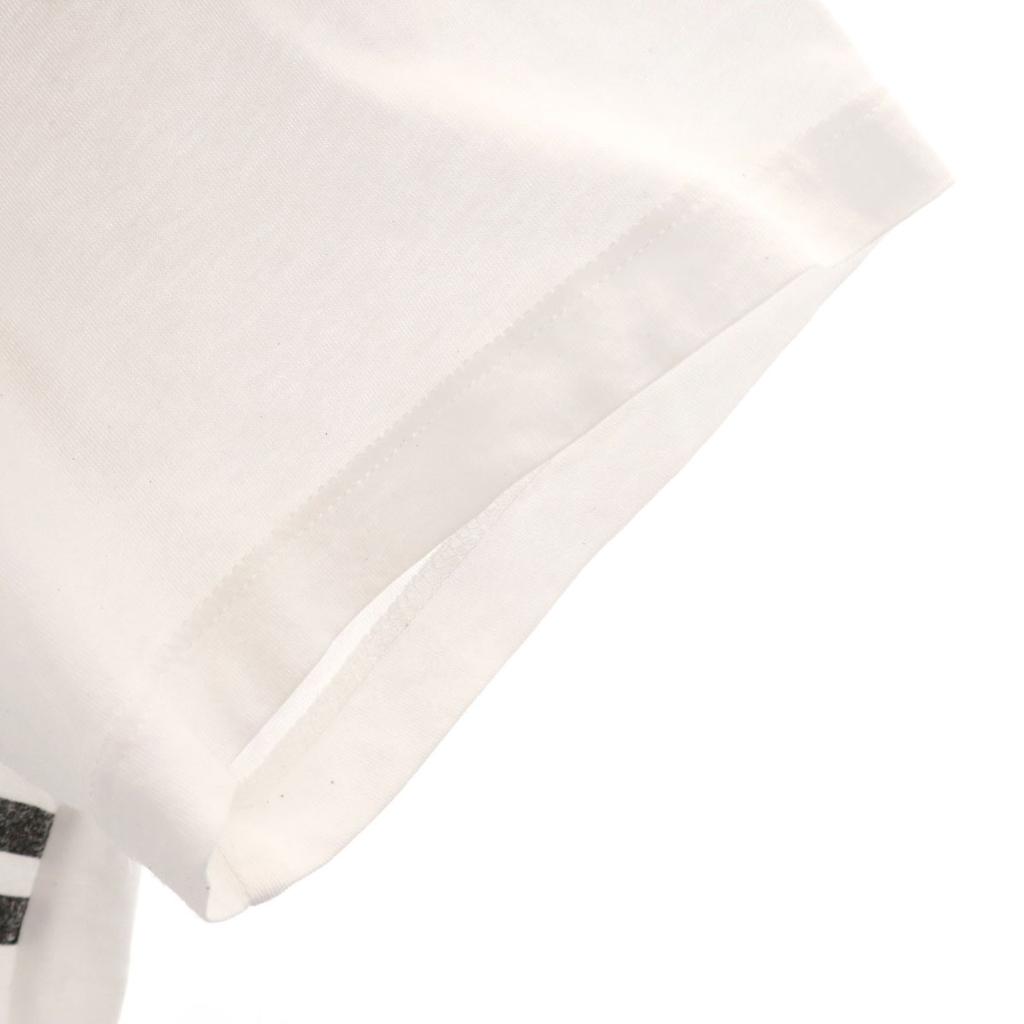Adidas Originals Trefoil Logo Short Sleeve T-shirt L White Women Used