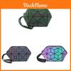 Pu Nachtlicht Geometrisches Muster Handtasche Für Frauen Mit Organizer Und Geschenkzweck