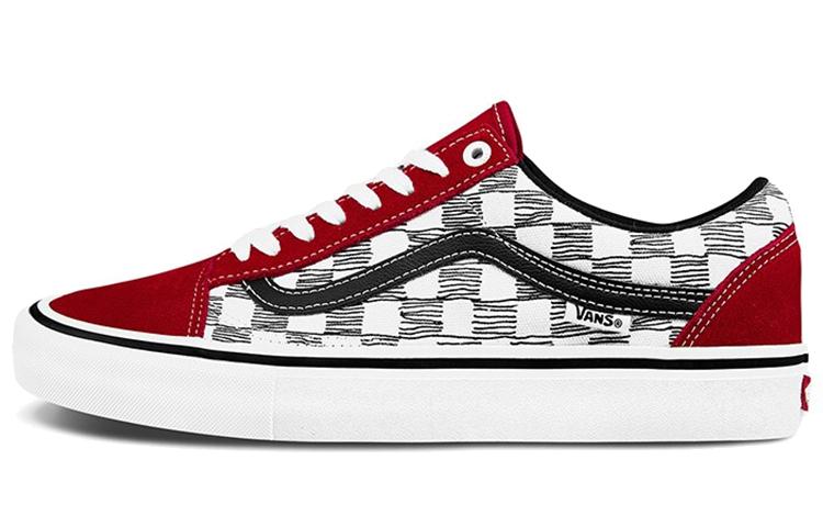 Vans Old Skool Красный/Черный/Белый VN0A45JC2LZ 35