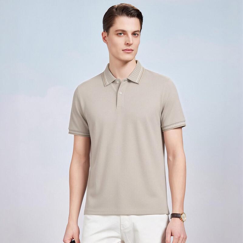 JOW Men's Washable Short Sleeve Polo Shirt