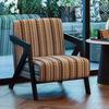 Nordic Vintage Solid Wood Richard Single Sofa Chair for Commercial or Hotel Use