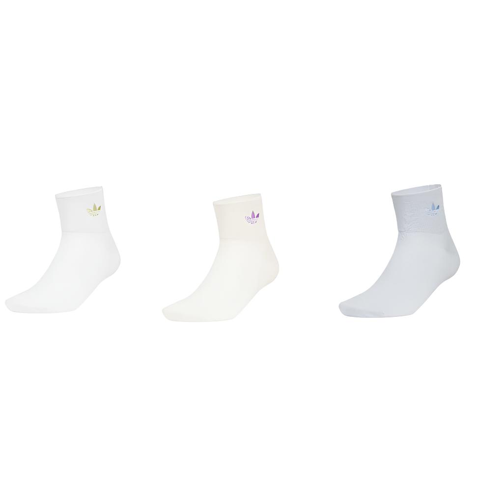 Adidas Originals ORI ANK Crew Socks Unisex 3 Pack Mixed Color KC1410 S
