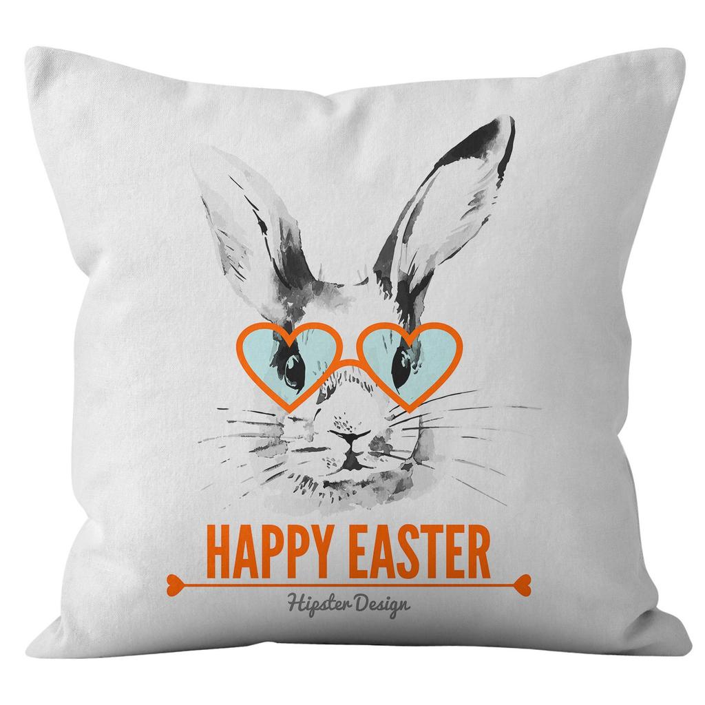 Easter Bunny Pillow Cover Home Pillow Cover