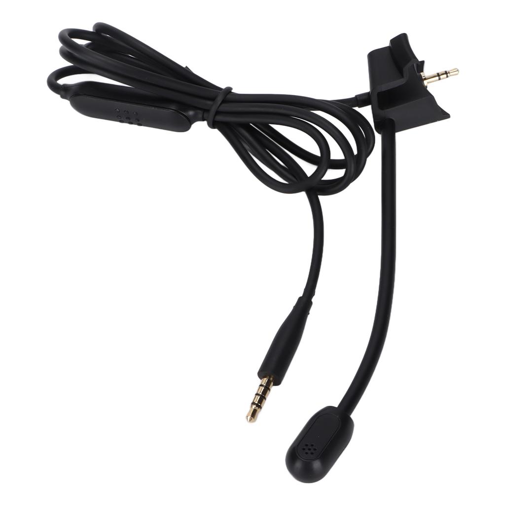 Headphones Cable HIFI Replacement AUX Audio Cable with Volume Control Mute Switch for QC 35