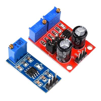 NE555 darbe frekansı, görev döngüsü ayarlanabilir modül, kare/dikdörtgen dalga sinyal üreteci, adım motor sürücüsü 5v-12v