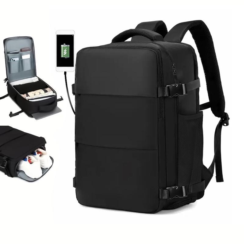 Unisex Large Capacity Travel and Business Laptop Backpack with Multi-Compartments