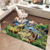 1Pc Dinosaur Rug - Home carpet Office Decorative Carpet For Living Room Bedroom Door Mat Floor Rug Computer Chair Area Rug