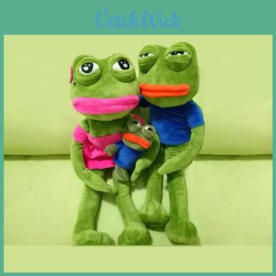 Cuddly Pepe The Frog Plush Doll Soft Toy For Home Decoration