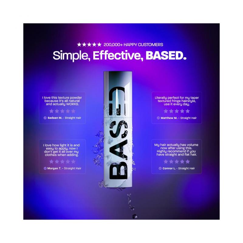 Based Bodyworks Polvere Texturizzante per Capelli | Volume e Texture Istantanei | Leggera, Finitura Opaca | Semplice, Naturale, Efficace.