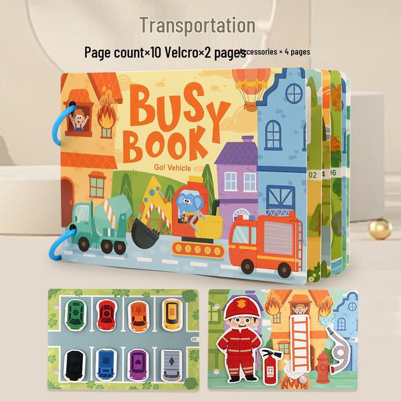 Jelly Sticker Book: Early Education Brain-Training Toy for Kids