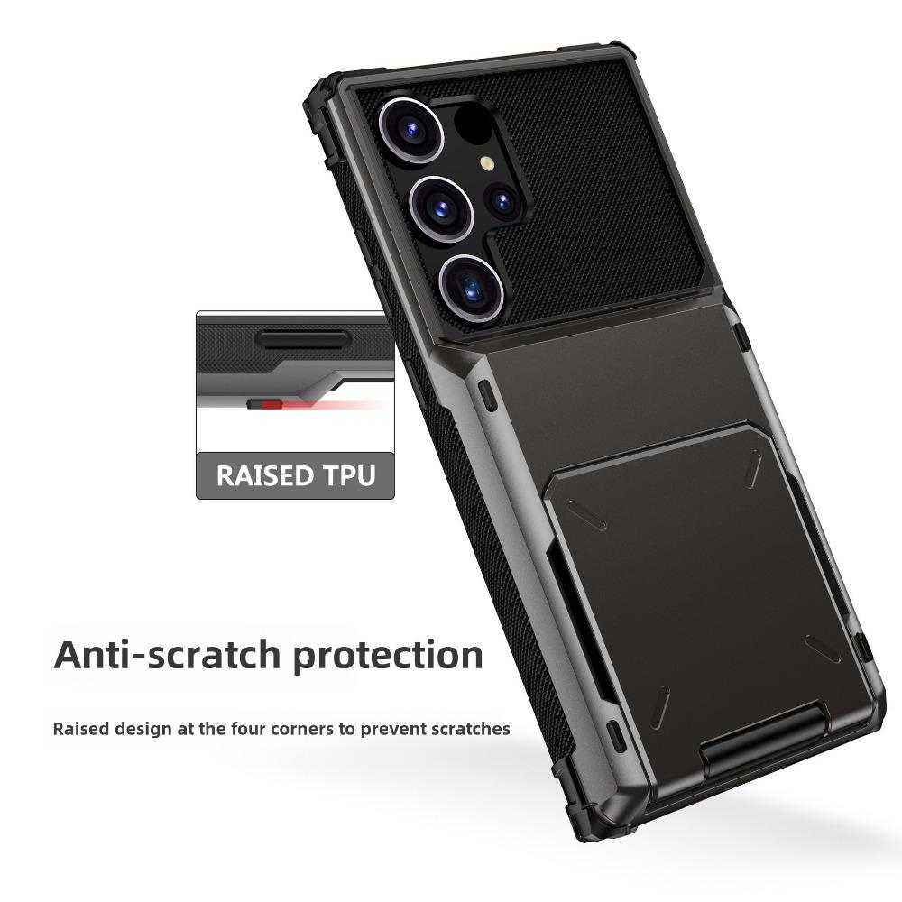 Phone Case for Samsung Galaxy S24 S23 FE S25 S26 Ultra S22 S21 Plus A17 A16 A06 A15 A25 A35 A55 Wallet with Card Holder Cover