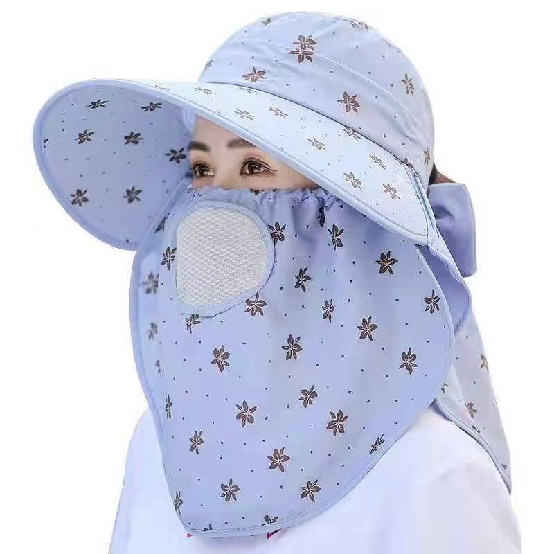Women Outdoor Sun Protection Hat Foldable And Detachable Suitable For Sun Protection Uv Protection Fisherman Hat