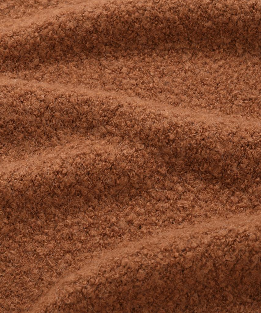 FRIZMWORKS Alpaca Boucle Knit _ Orange