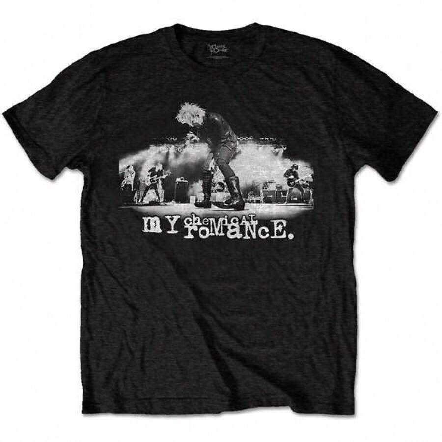 Official Band TShirt MCR Live 48Hour Fast ShippingFunny Shirt MarDi Gras Graphic Tees Women