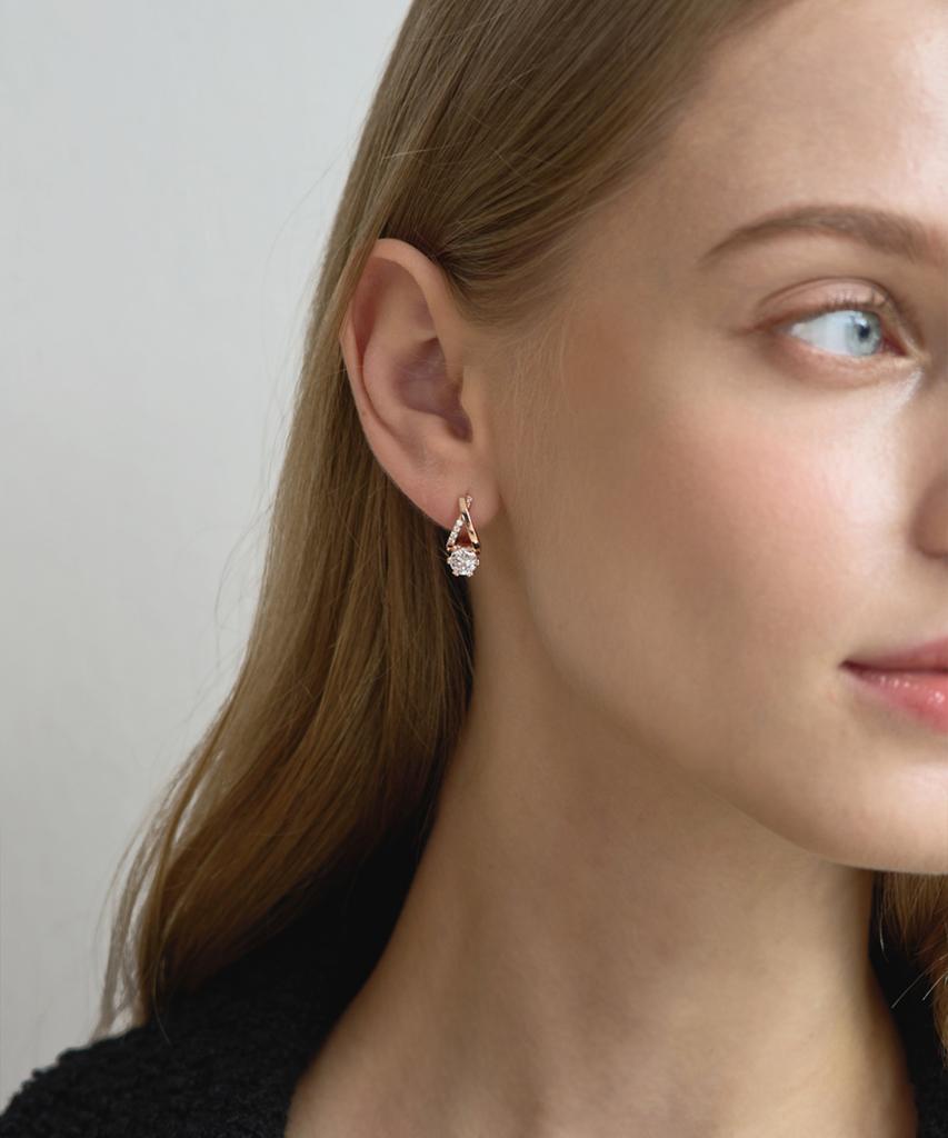 Ellejewelry 14K Gf Shine Earrings Elgpee461