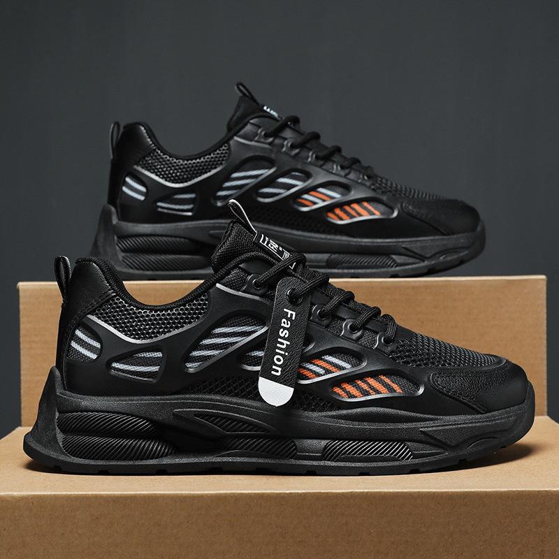Frühlings- und Herbst-Sneaker Herren Vielseitige Mesh-Laufschuhe Herrenschuhe Trendschuhe Studenten-Freizeit-Dad-Schuhe