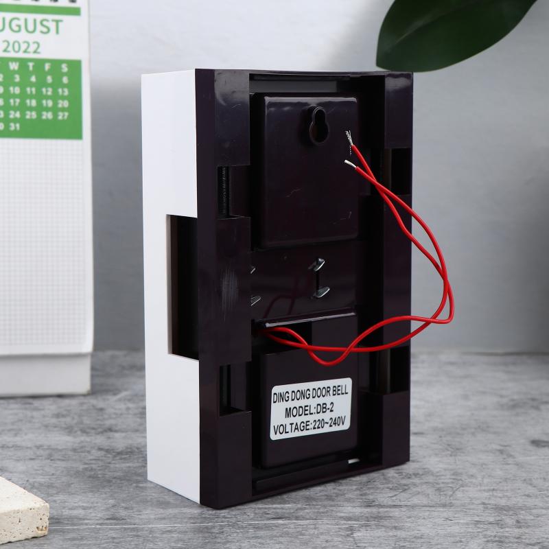 1/2/3Pcs Mechanical Doorbell Wired Door Bell Manual Ding Dong Bell For Home Hotel Access Control System Door Bell