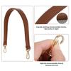 7 Colors Pu Leather Bag Strap Handbags Handles For Handbag Short Bag Strap Purse Strap Golden Buckle Replacement Bag Belt Band