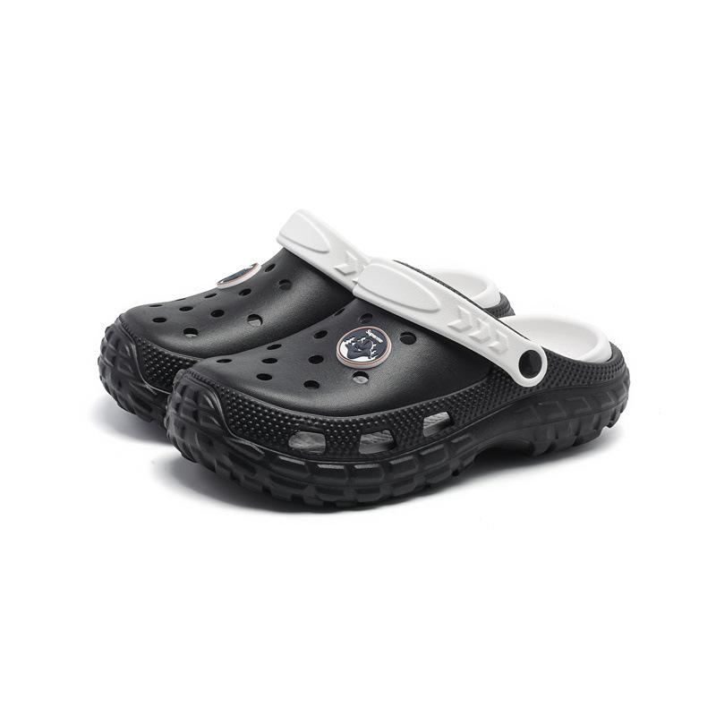 

Новая платформа модная молодежная дышащая пляжная мужская повседневная обувь из ЭВА 44/45 чёрный