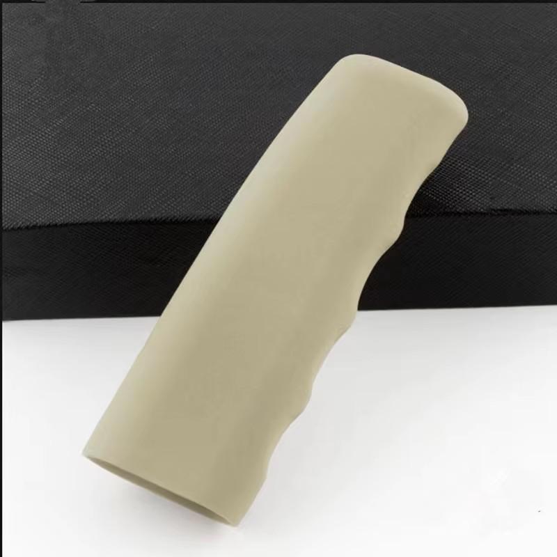 

1PCS/Car accessories universal silicone car handbrake cover wavy odor-free handbrake anti-slip cover car accessories бежевый
