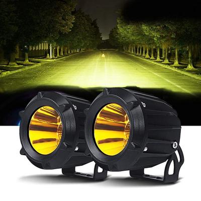 Car Spotlights Wrangler A-pillar Led Lights Off-road Vehicle Modified Super Bright Headlights China Net Car Lights 35w Yellow Fog Lights