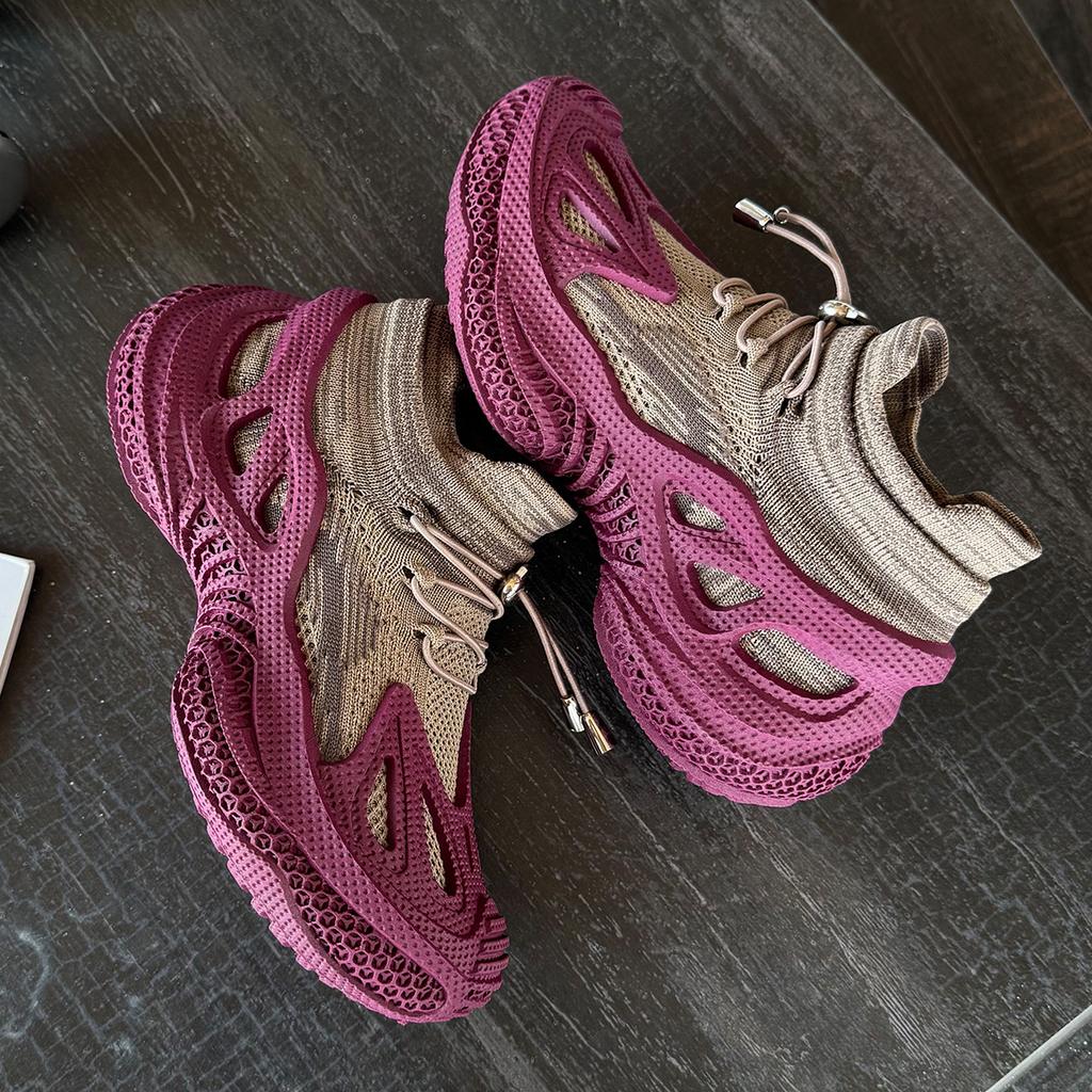 Fashion 2025 Women Causal Shoes Pring Brand Spring Designer Wedges White Sneakers Platform Tenis Feminino Trainers Female Walking