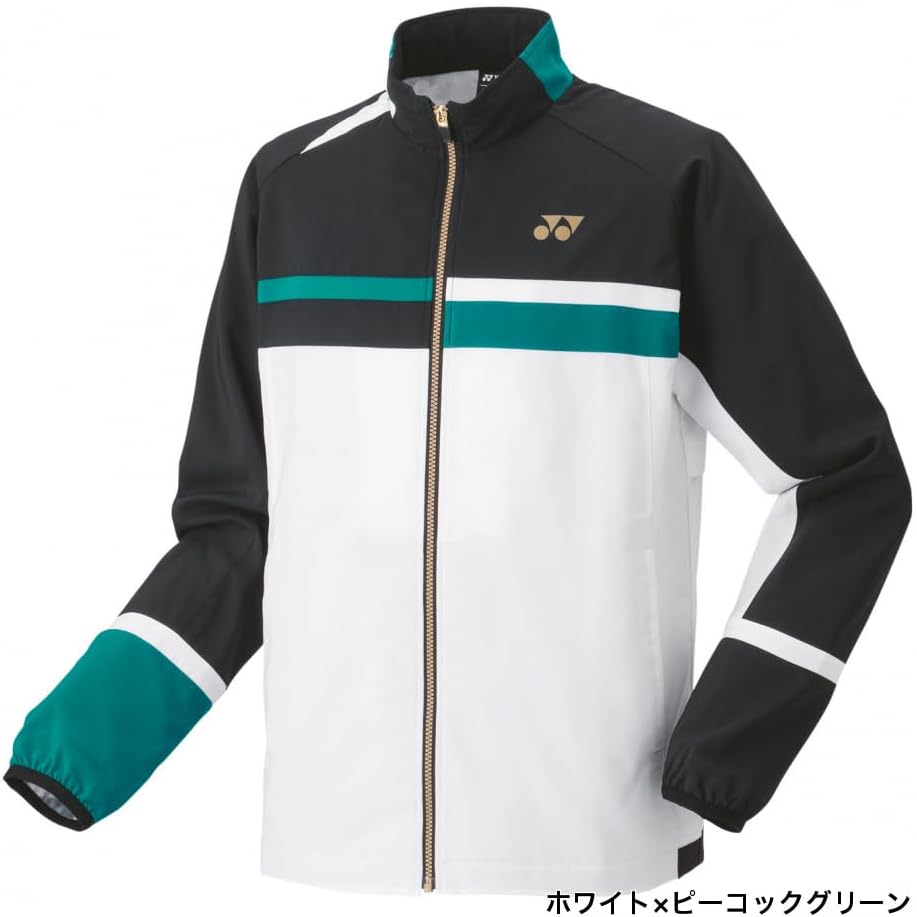 Yonex Yonex TenniS Shirt Lined Windwarmer Shirt  Fit Style  UniSex Adult S Peacock Green  502 